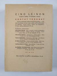 Eino Leino : runoilija ja ihminen 2
