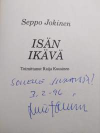 Isän ikävä (signeerattu, tekijän omiste)
