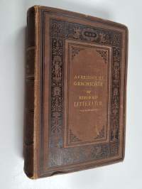 Geschichte der russischen Litteratur von ihren Anfängen bis auf die neueste Zeit