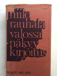 Valossa näkyy kirjoitus - Runot 1967-1976