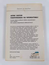 Parapsykologiaa vai yhteensattumia
