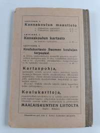 Kansakoulun maantieto : alaluokkien oppimäärä