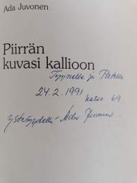 Piirrän kuvasi kallioon (signeerattu, tekijän omiste)