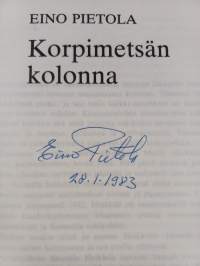 Korpimetsän kolonna (signeerattu)