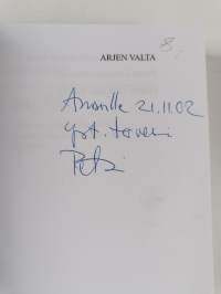 Arjen valta : suomalaisen yhteiskunnan patriarkaalisesta järjestyksestä myöhäiskeskiajalta teollistumisen kynnykselle (v 1450-1860) (signeerattu, tekijän omiste)