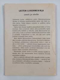 Lasten liikennekirja sanoin ja sävelin
