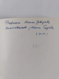 Riihimäen työväenyhdistys 1903-1963 (signeerattu, tekijän omiste)