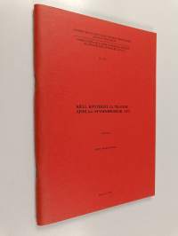 Kieli, konteksti ja tilanne : AFinLA:n syyssymposiumi 1975