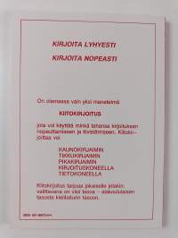 Kuinka kiitokirjoitan kaunokirjaimin, pikakirjaimin tai kirjoituskoneella