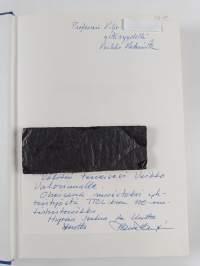 Tampereen teknillinen oppilaitos 1886-1986 (signeerattu, tekijän omiste)