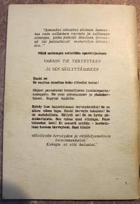 Varmin tie terveyteen
