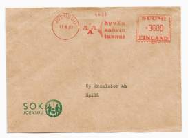 SOK Joensuu   - firmakuori 1962