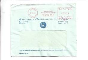 Keskinäinen Henkivakuutusyhtiö Suomi   - firmakuori 1965