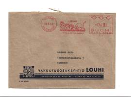 Vakuutusosakeyhtiö Louhi    - firmakuori 1968