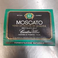 Etiketti  moscato vino spumante di qualita