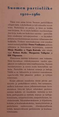 Suomen partioliike 1910-1960.  (Järjestöhistoriikit, kuvakirja)