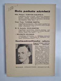 Niskavuoren nuori emäntä : kolminäytöksinen näytelmä (lukematon)