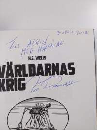 Världarnas krig (signeerattu, tekijän omiste)
