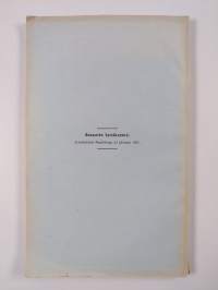 Jyväskylän seminaarin kirjaston luettelo 1905
