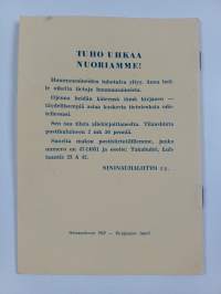 Tuho uhkaa nuoriamme : Tosiasioita huumausaineista