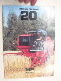 Massey Ferguson 20 leikkuupuimuri -käyttöohjekirja