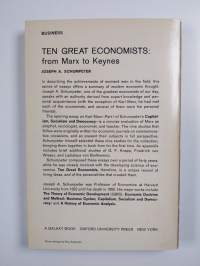 Ten great economists from Marx to Keynes