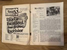 The Motor Cycle 2.6.1955 - english motorcycle magazine / englantilainen moottoripyörälehti