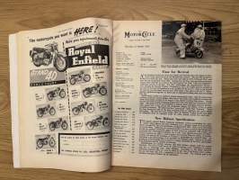 The Motor Cycle 25.10.1956 - english motorcycle magazine / englantilainen moottoripyörälehti