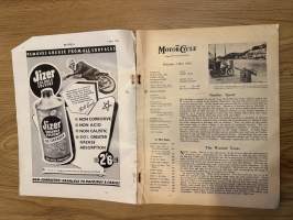 The Motor Cycle 3.5.1956 - english motorcycle magazine / englantilainen moottoripyörälehti