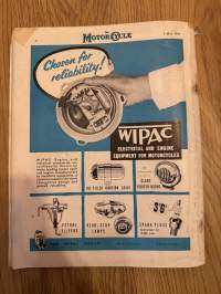 The Motor Cycle 3.5.1956 - english motorcycle magazine / englantilainen moottoripyörälehti