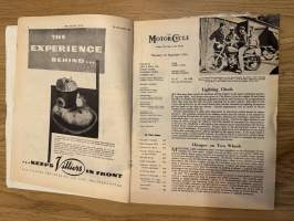 The Motor Cycle 20.9.1956 - english motorcycle magazine / englantilainen moottoripyörälehti