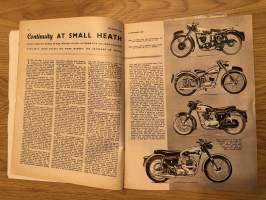 The Motor Cycle 20.9.1956 - english motorcycle magazine / englantilainen moottoripyörälehti