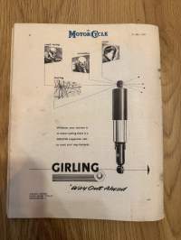 The Motor Cycle 23.5.1957 - english motorcycle magazine / englantilainen moottoripyörälehti