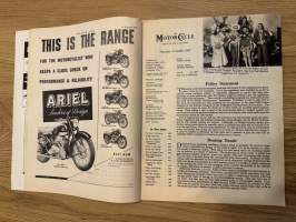 The Motor Cycle 10.10.1957 - english motorcycle magazine / englantilainen moottoripyörälehti