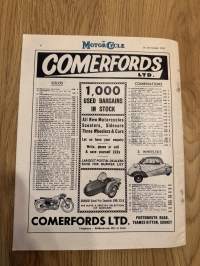 The Motor Cycle 18.9.1958 - english motorcycle magazine / englantilainen moottoripyörälehti