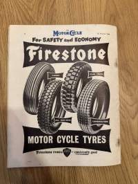The Motor Cycle 18.8.1960 - english motorcycle magazine / englantilainen moottoripyörälehti