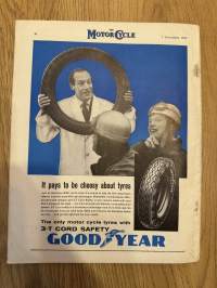 The Motor Cycle 1.9.1960 - english motorcycle magazine / englantilainen moottoripyörälehti