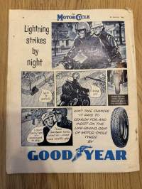 The Motor Cycle 10.8.1961 - english motorcycle magazine / englantilainen moottoripyörälehti