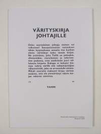 Värityskirja johtajille