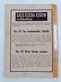 Tee testamenttisi, Korkki