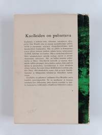 Kuolleiden on puhuttava : rikospaikkatutkija Otto Wendelin muistelmat