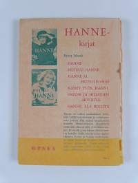 Hanne, älä hellitä : tyttöromaani