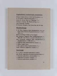 Englannin kielen ylioppilaskirjoitukset vuosina 1921-1959 2 : sanasto ja selitykset