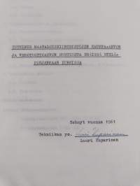 Tutkimus maatalouskiinteistöjen kauppa-arvon ja verotuottoarvon suhteesta eräissä Etelä-Pohjanmaan kunnissa (diplomityö) (signeerattu)