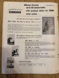 The Motor Cycle 27.12.1962 - english motorcycle magazine / englantilainen moottoripyörälehti