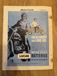 The Motor Cycle 7.2.1963 - english motorcycle magazine / englantilainen moottoripyörälehti