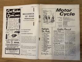 Motor Cycle 2.2.1967 - english motorcycle magazine / englantilainen moottoripyörälehti