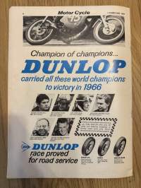 Motor Cycle 2.2.1967 - english motorcycle magazine / englantilainen moottoripyörälehti