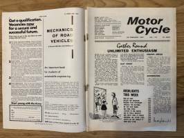 Motor Cycle 23.2.1967 - english motorcycle magazine / englantilainen moottoripyörälehti