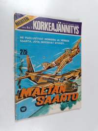 Merten Korkeajännitys 7/1975 : he puolustavat henkeen ja vereen saarta, jota inhoavat syvästi